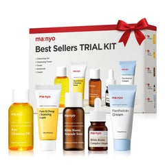 MA:NYO Best Sellers Kit en tamaño viaje para probar la rutina facial diaria