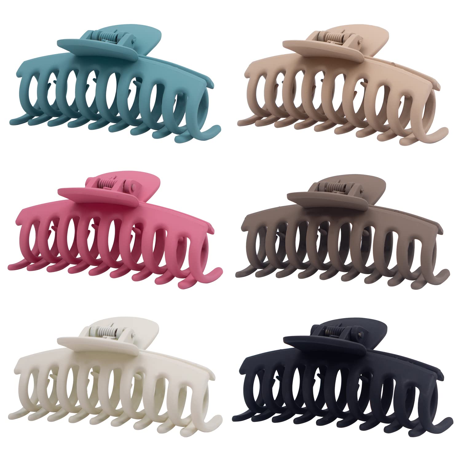 MAORULU clip de pelo 3-5 pulgadas, tamaño ideal para cabello fino.