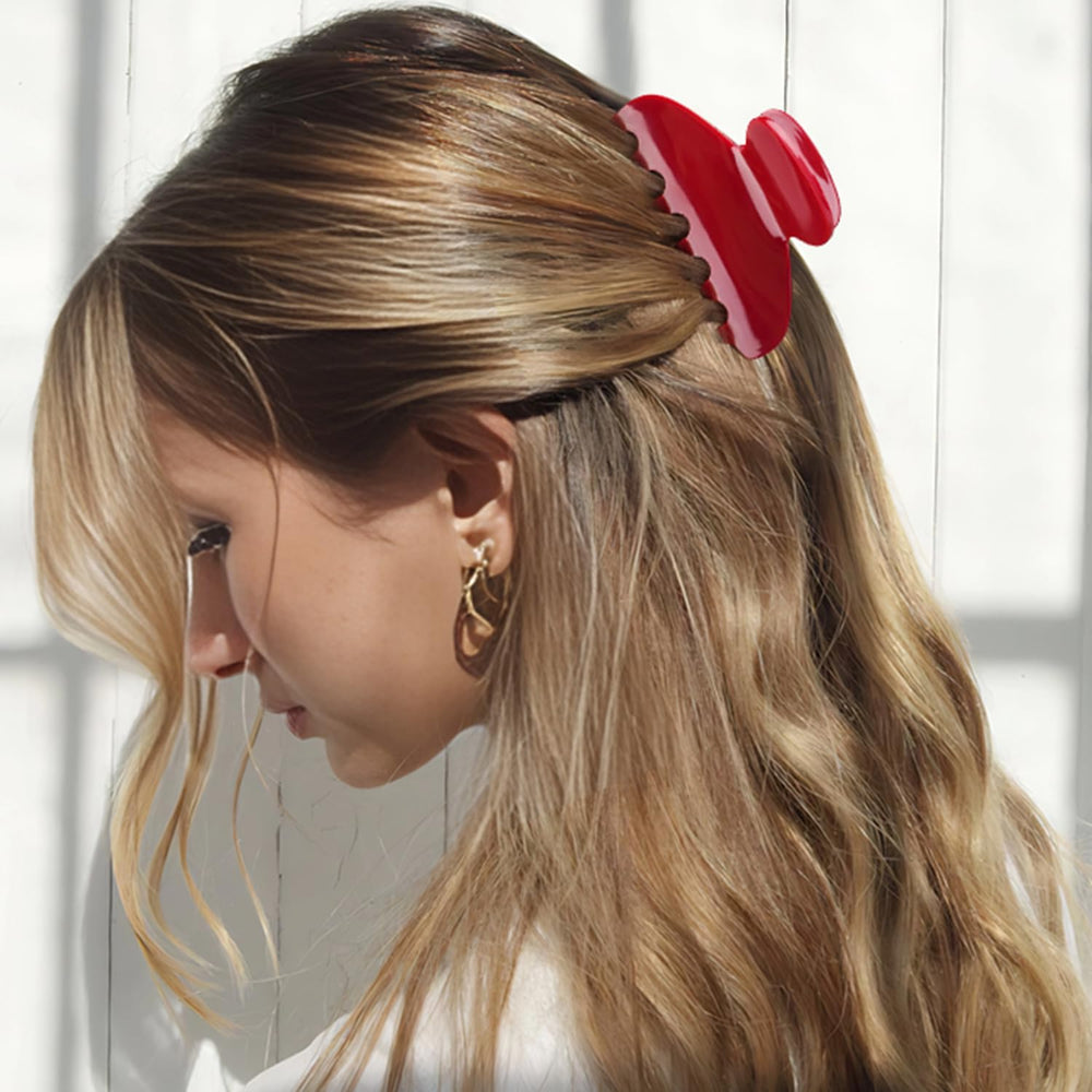 MAORULU clip de tamaño medio para cabello fino.