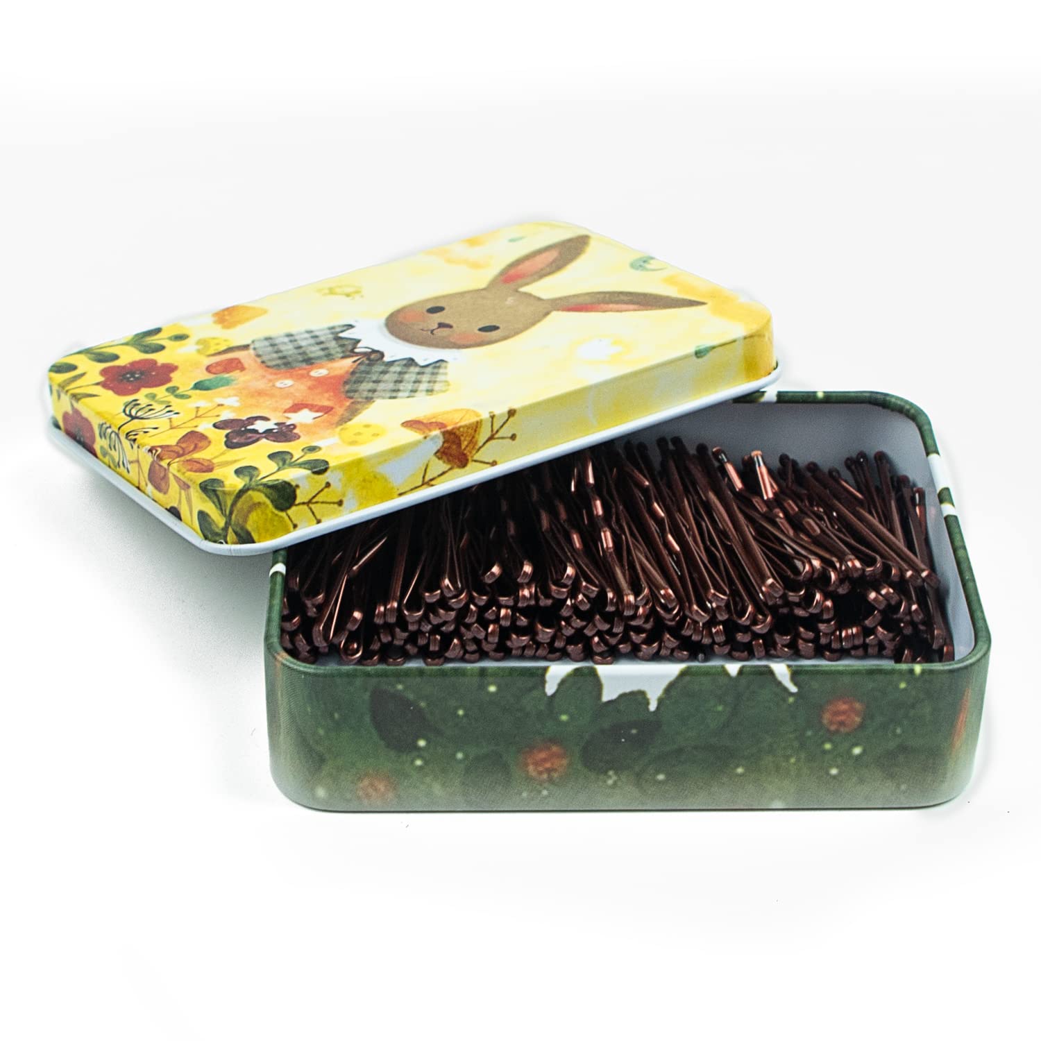 Maorulu mini pasadores para cabello con estuche adorable para viajar y guardar.