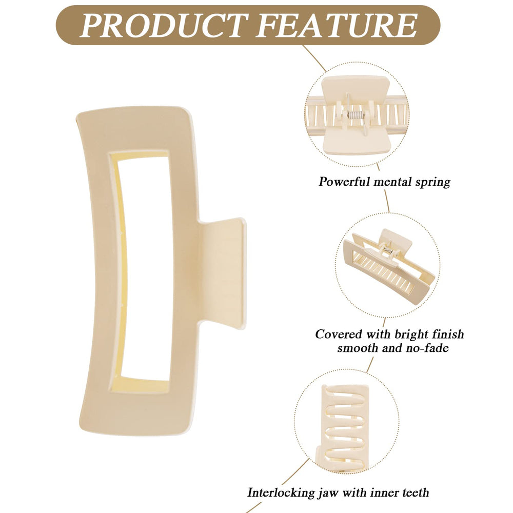 Pinza MAORULU de pelo grande, ideal para rizos y texturas voluminosas.