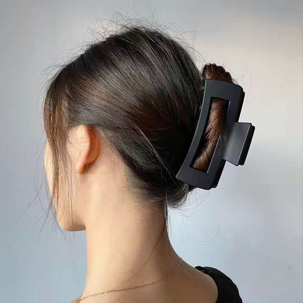 MAORULU pinza para cabello grande y duradera con acabado mate para uso diario