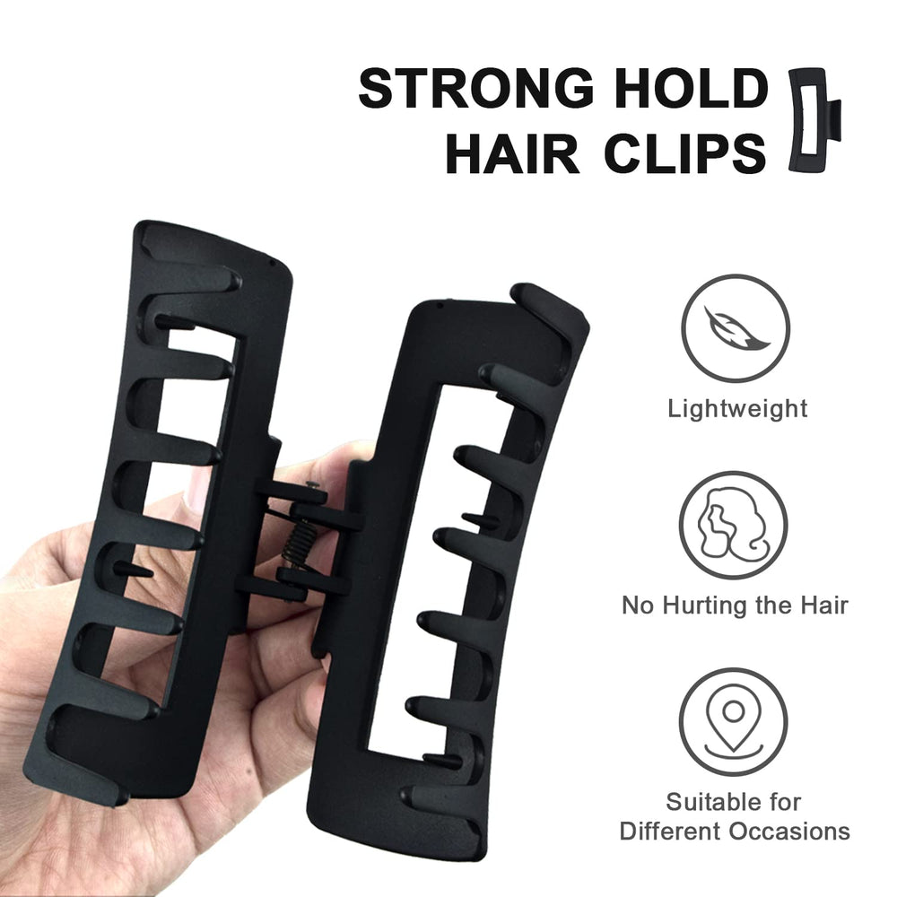 MAORULU pinza para todo tipo de cabello, ideal para cabellos gruesos y finos