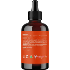 Maple Holistics Aceite de Calabaza, uso facial para cuidado suave de la piel.
