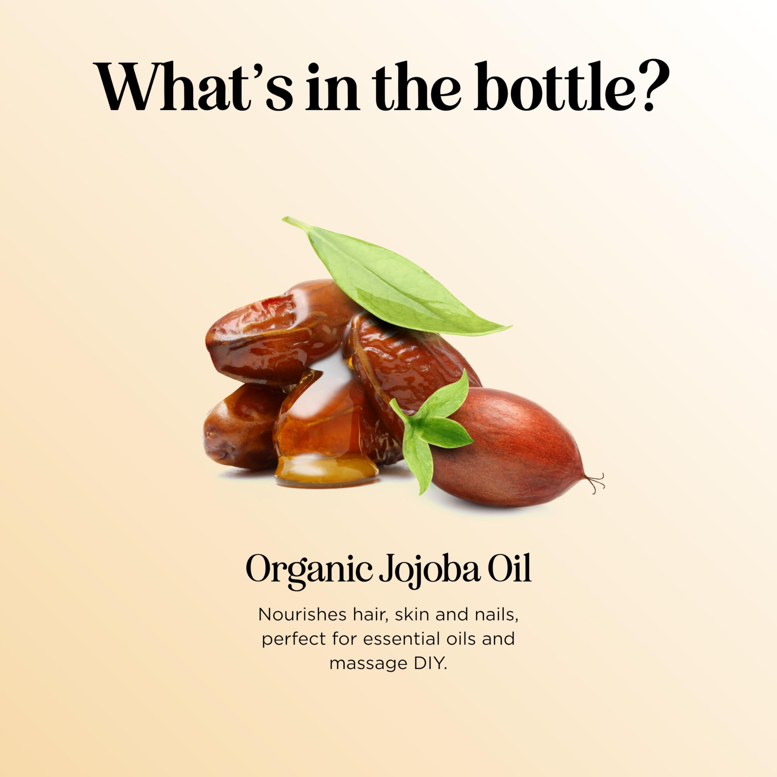 Maple Holistics aceite de jojoba para cabello y cuero cabelludo saludables