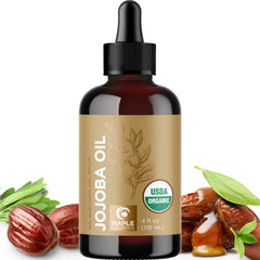 Maple Holistics aceite de jojoba frío prensado, hidratación profunda para la piel
