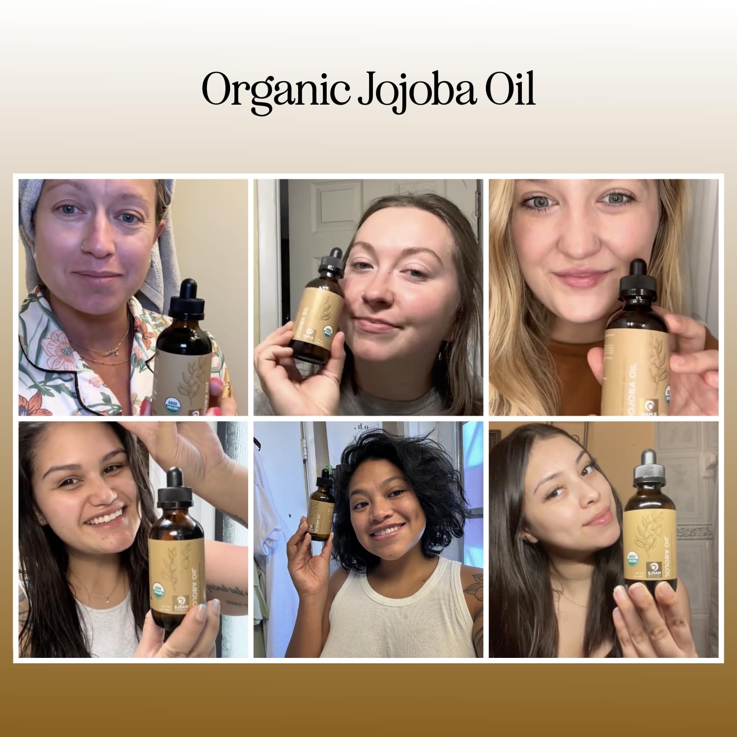 Maple Holistics aceite de jojoba para uñas fuertes y sanas