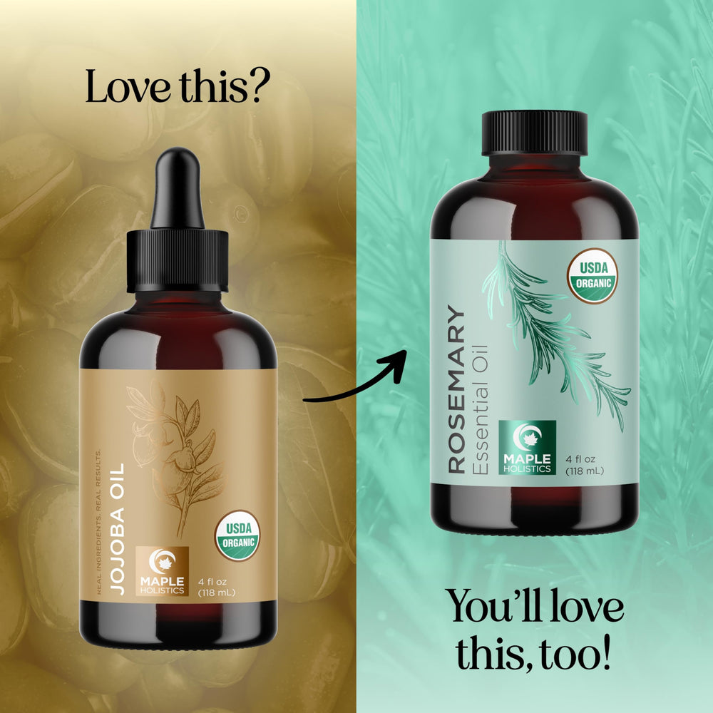 Maple Holistics aceite de jojoba con vitamina E para piel suave