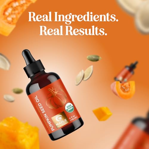 Maple Holistics Aceite de Calabaza, para cuerpo y masaje diario.