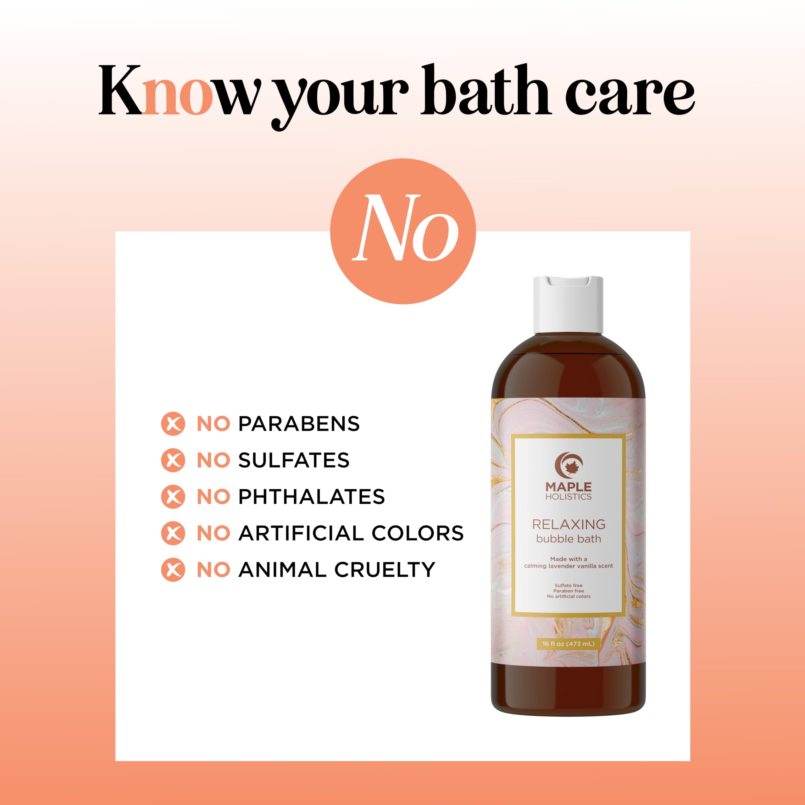 Maple Holistics spa en casa crema hidratante tras el baño.