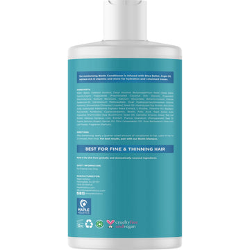 Maple Holistics Biotin Conditionneur — vitamines B enrichissant la routine capillaire