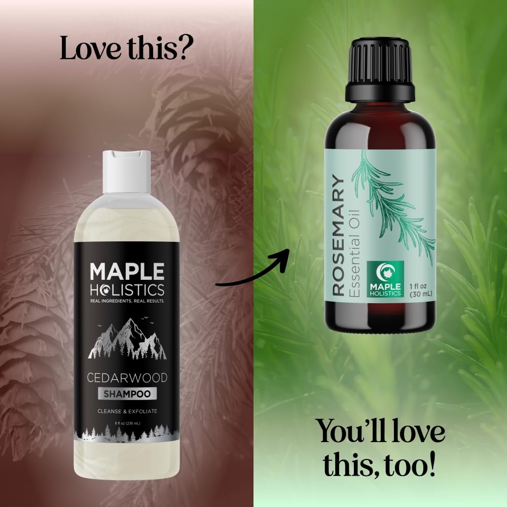 Maple Holistics Champú para acumulación y limpieza profunda del cabello.