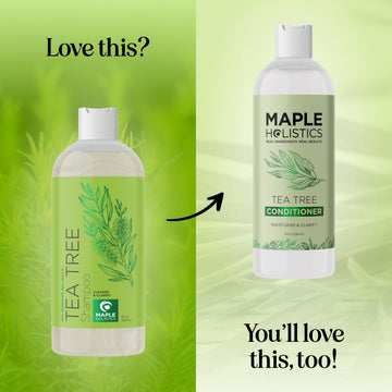 Maple Holistics Champú para cabello teñido, frasco visible