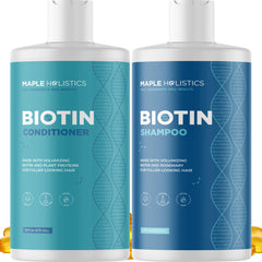 Maple Holistics champú romero biotina para volumen y cabello lleno