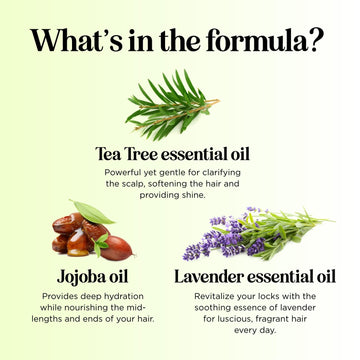 Maple Holistics con aceites naturales lavanda y romero para cabello nutrido