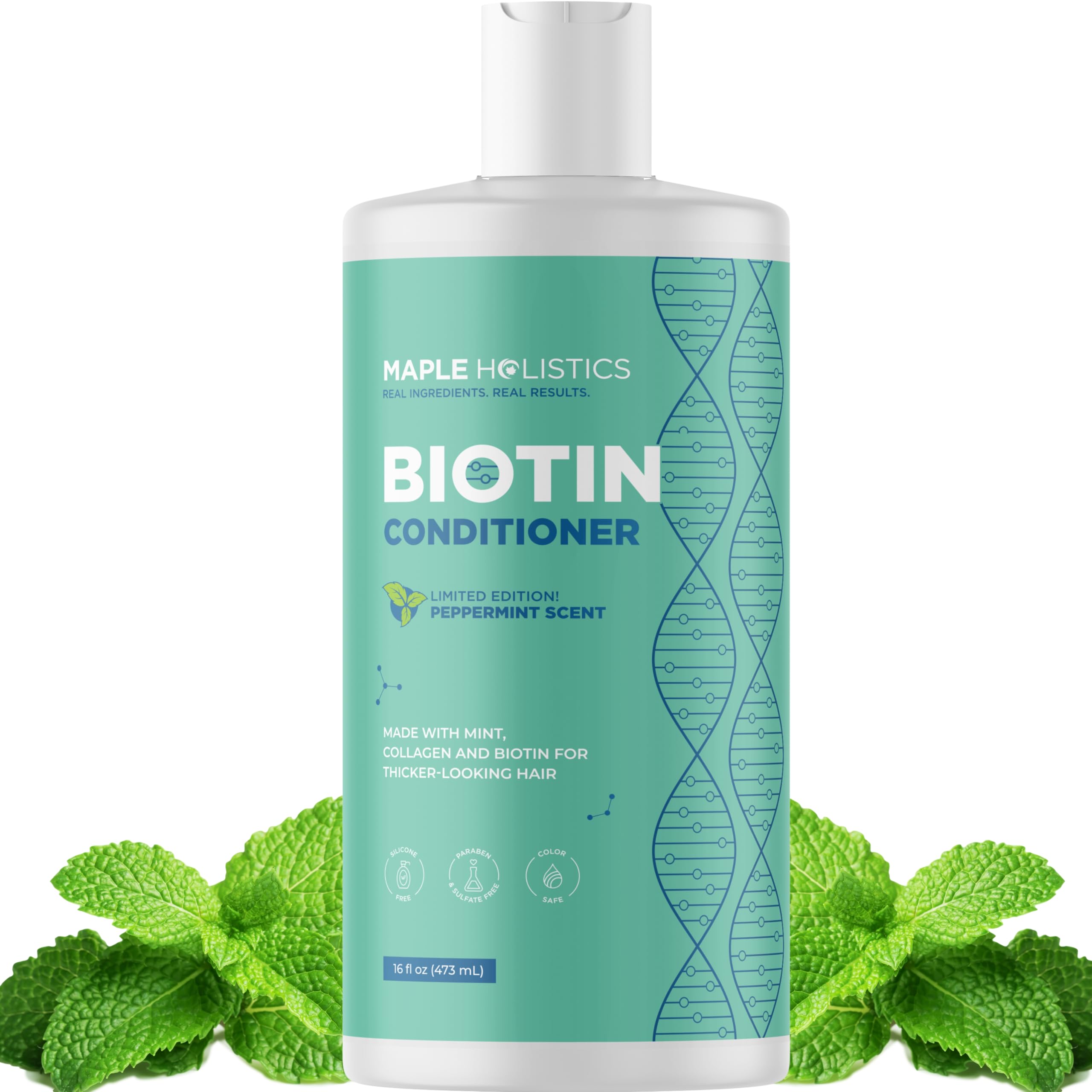 Maple Holistics Acondicionador Biotina Volumen Cabello Fino: aporta cuerpo.