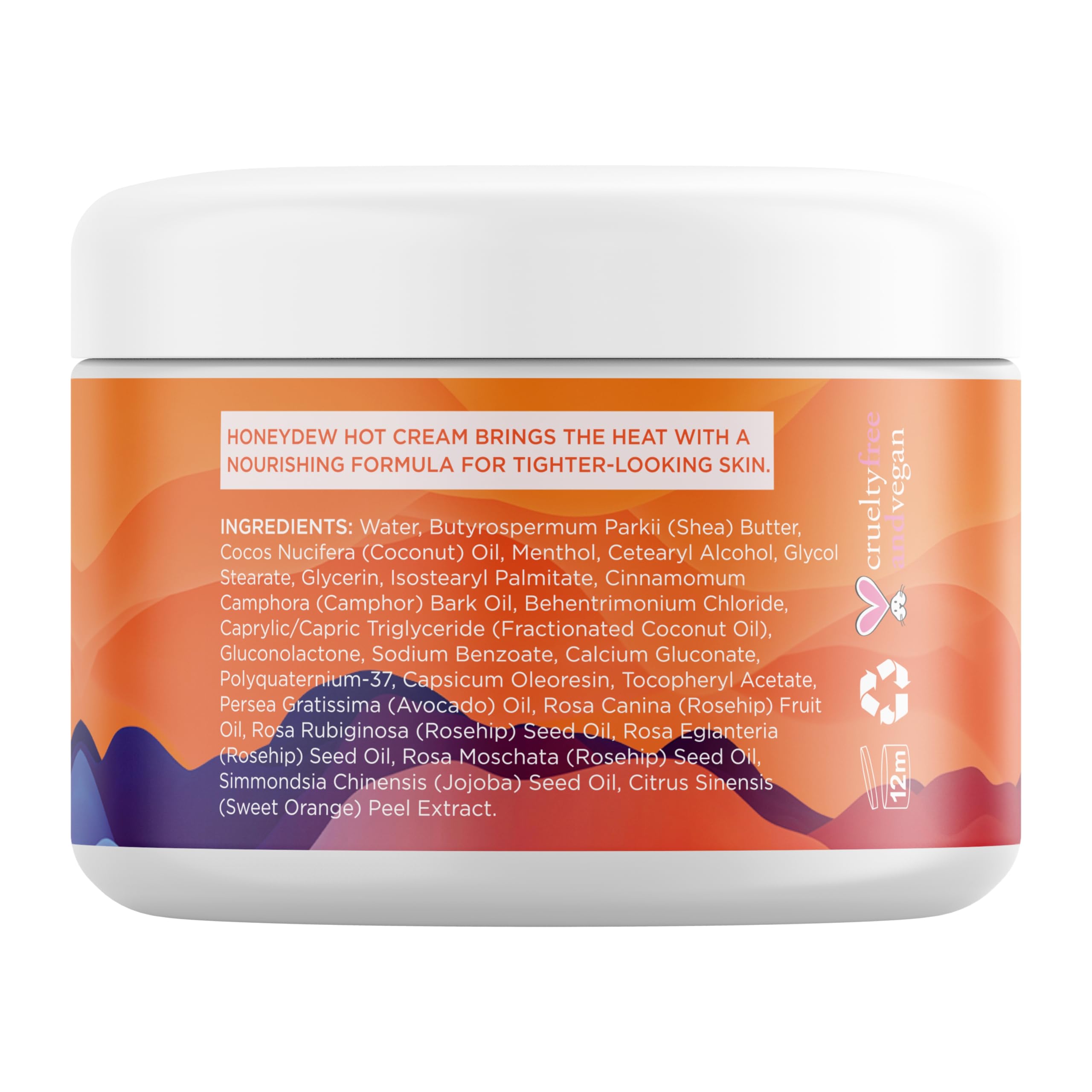 Maple Holistics crema adelgazante caliente para glúteos, mejora firmeza.