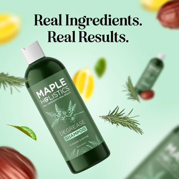 Cuero cabelludo equilibrado y cabello más limpio con Maple Holistics
