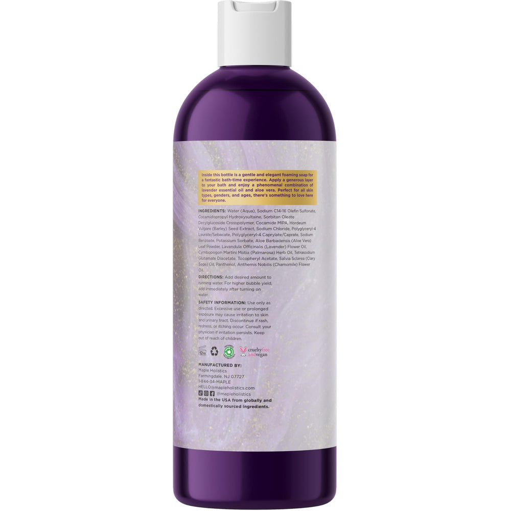 Maple Holistics: spa en casa, espuma aromática para autocuidado