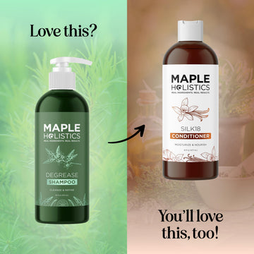 Maple Holistics Degrease - ingrédients basilic: senteur verte et tonique.