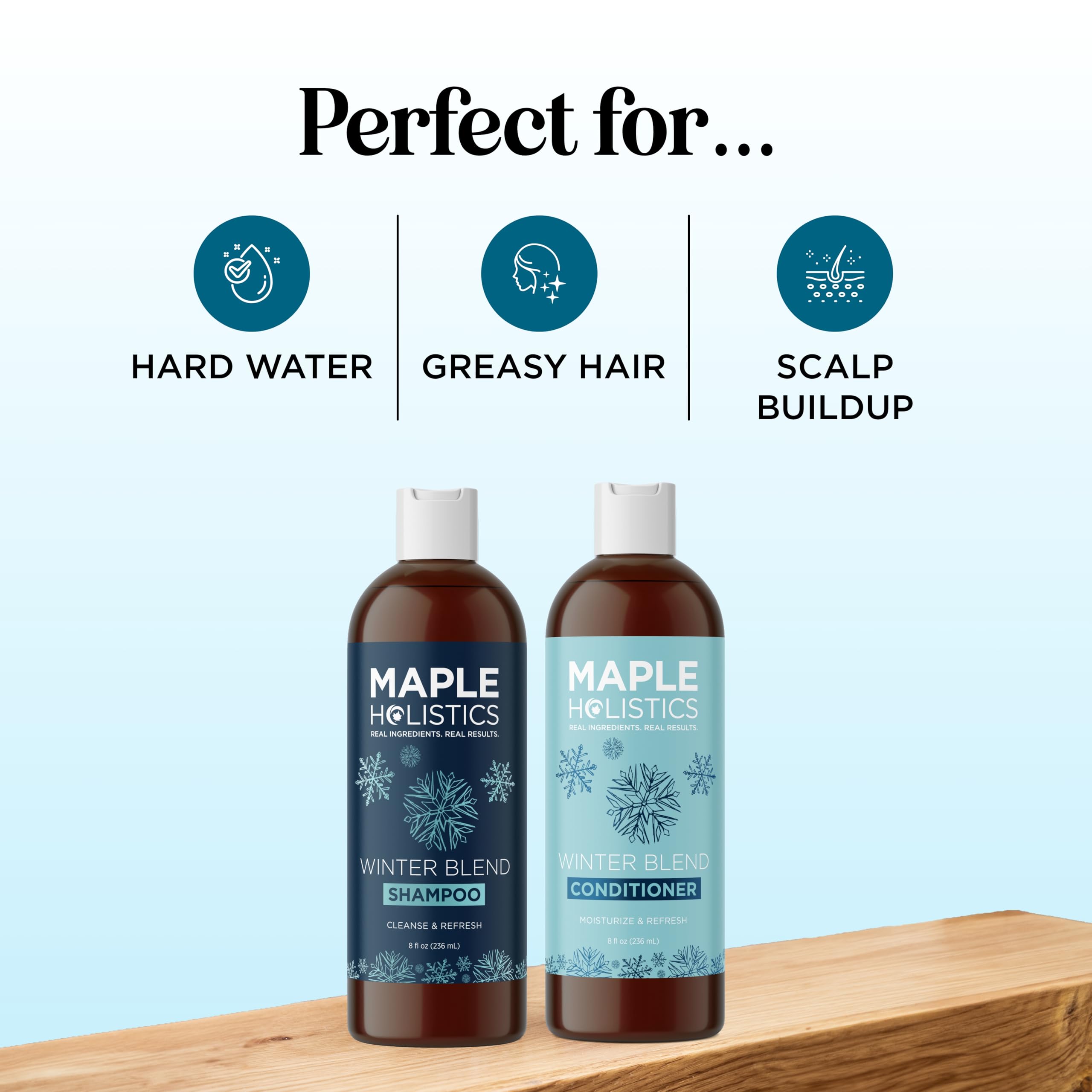 Maple Holistics Huile Menthe Essentielle – sensation rafraîchissante et revitalisante pour les cheveux.