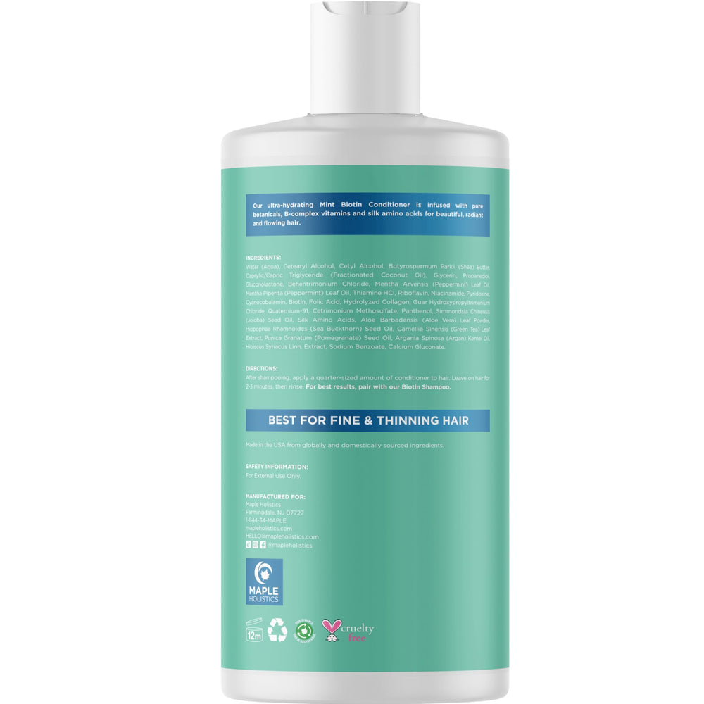 Maple Holistics Proteínas Vegetales Biotina: fortalecimiento ligero en lavado.