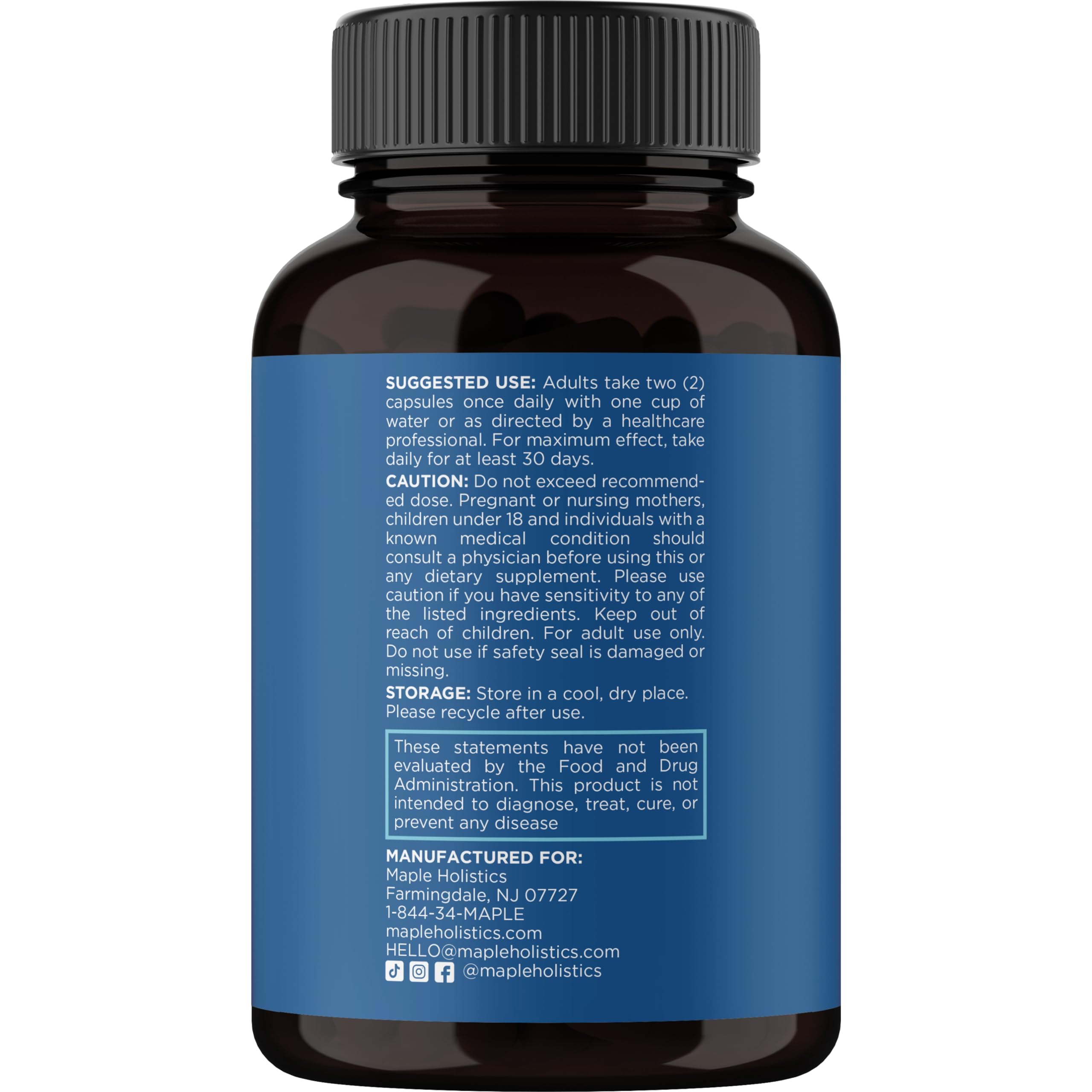 Maple Holistics queratina para uñas y cabello más resistentes