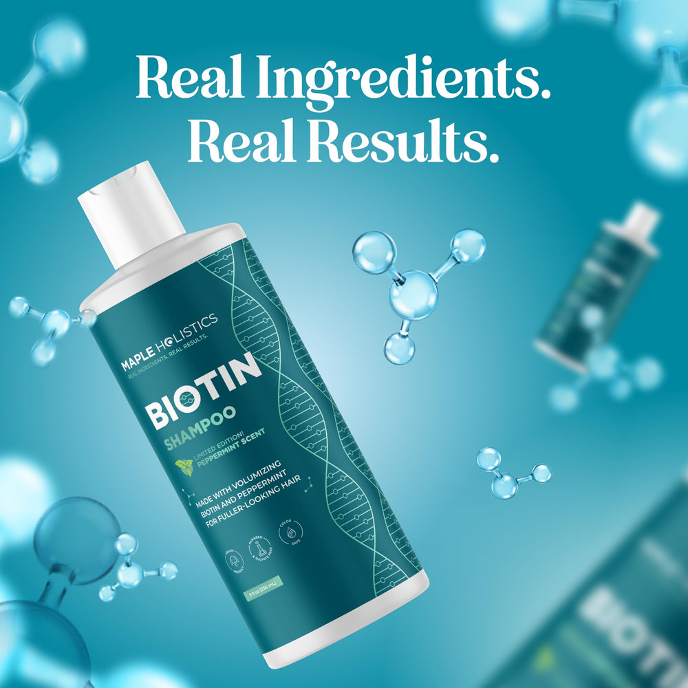 Rutina diaria con champú biotina para cabello fino