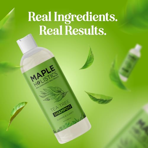 Maple Holistics champú clarificante para cabello brillante y suave
