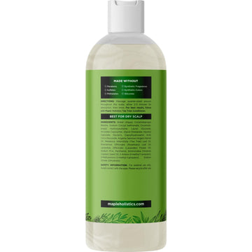 Maple Holistics champú vegano de árbol de té para cabello sano