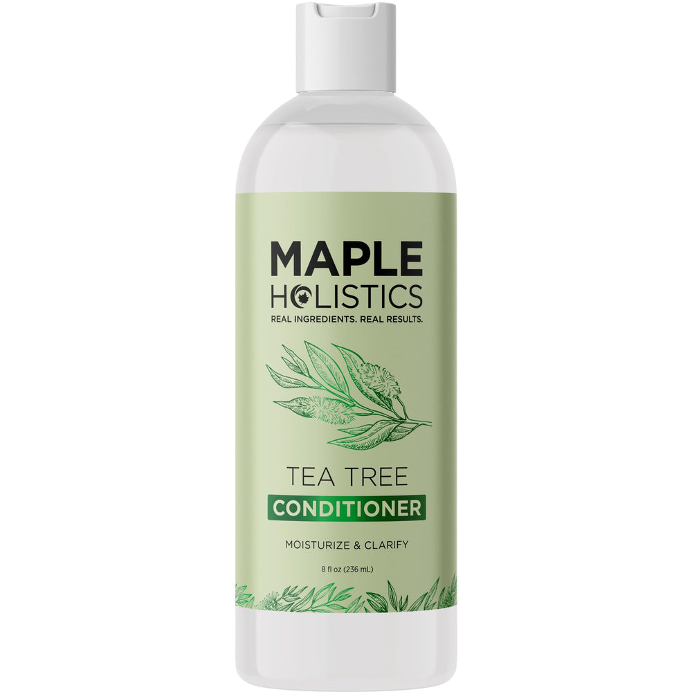 Cabello graso con acondicionador árbol de té, fórmula suave.
