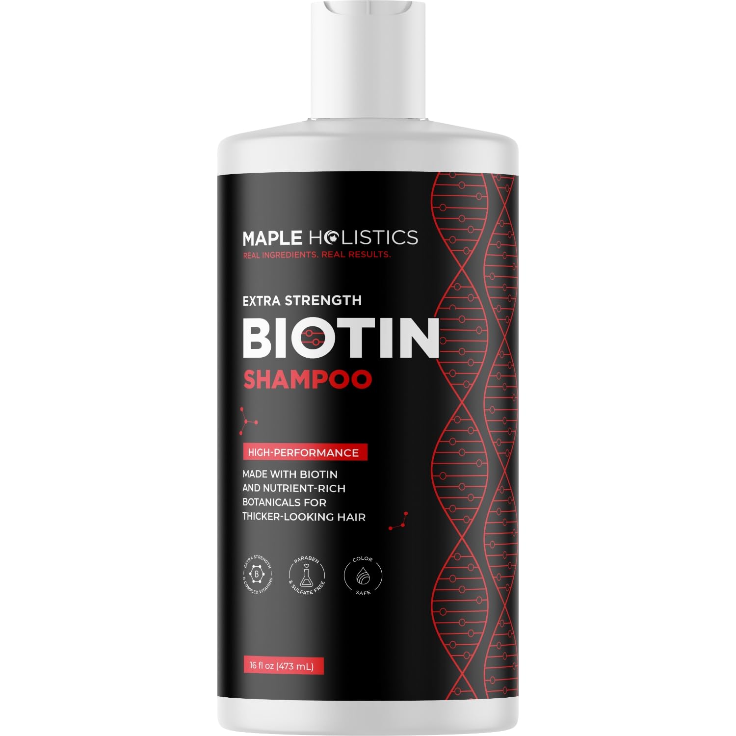 Maple Holistics Ultra Biotin Shampoo aroma a romero