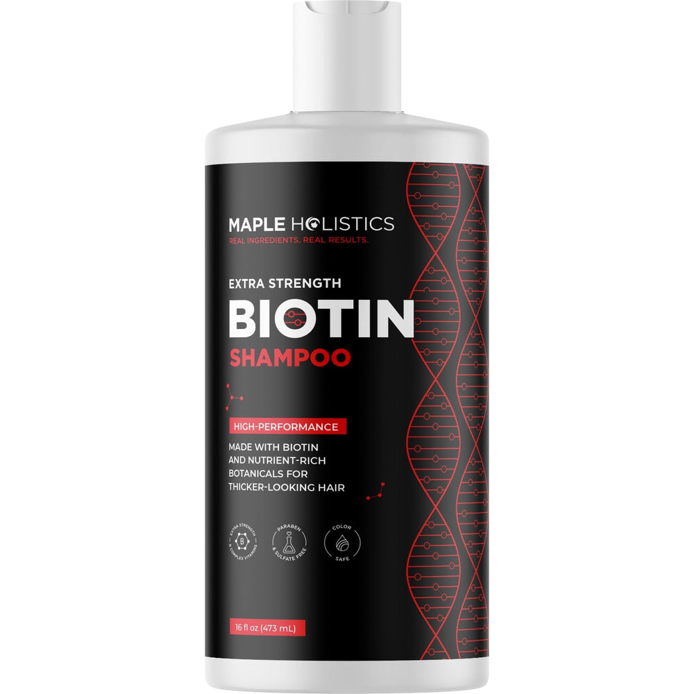 Maple Holistics Ultra Biotin Shampoo aroma a romero