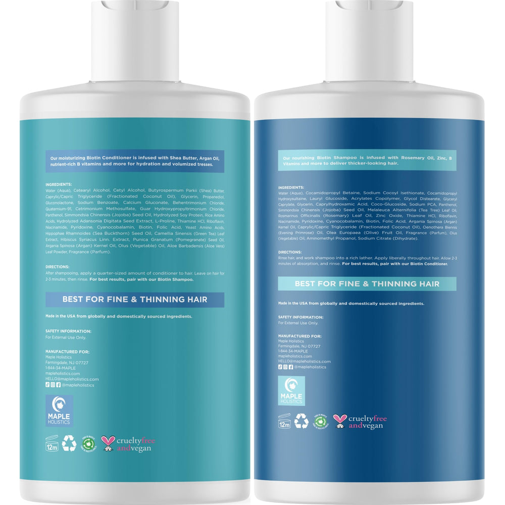 Maple Holistics volumen capilar para apariencia densa