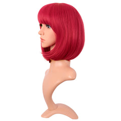 Peluca MapofBeauty con ajuste de copa flexible, cómodo y seguro