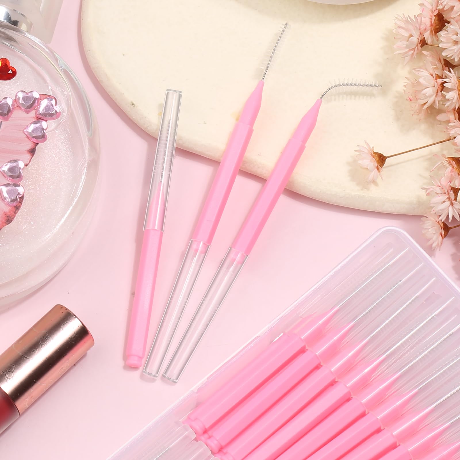 MAPVOLUT tono rosado, kit belleza portátil.