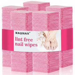 MAQIHAN 1200 toallitas sin pelusa en empaque, útiles para uso casero de uñas