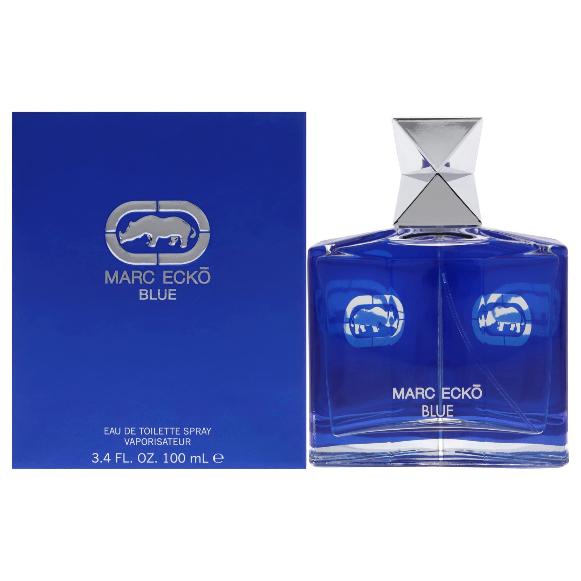 Marc Ecko Blue: diseño de empaque moderno para presencia diaria