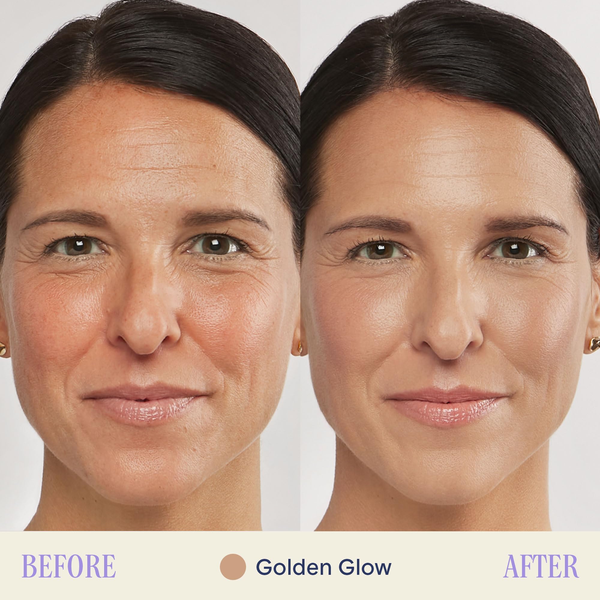 Marcelle BB Cream Golden Glow, tono universal que se adapta a diferentes tonos de piel.