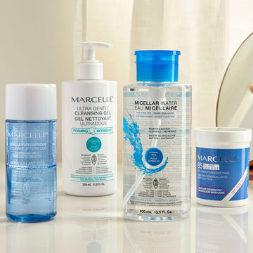 Marcelle sin fragancia, apto para ojos sensibles y uso diario.
