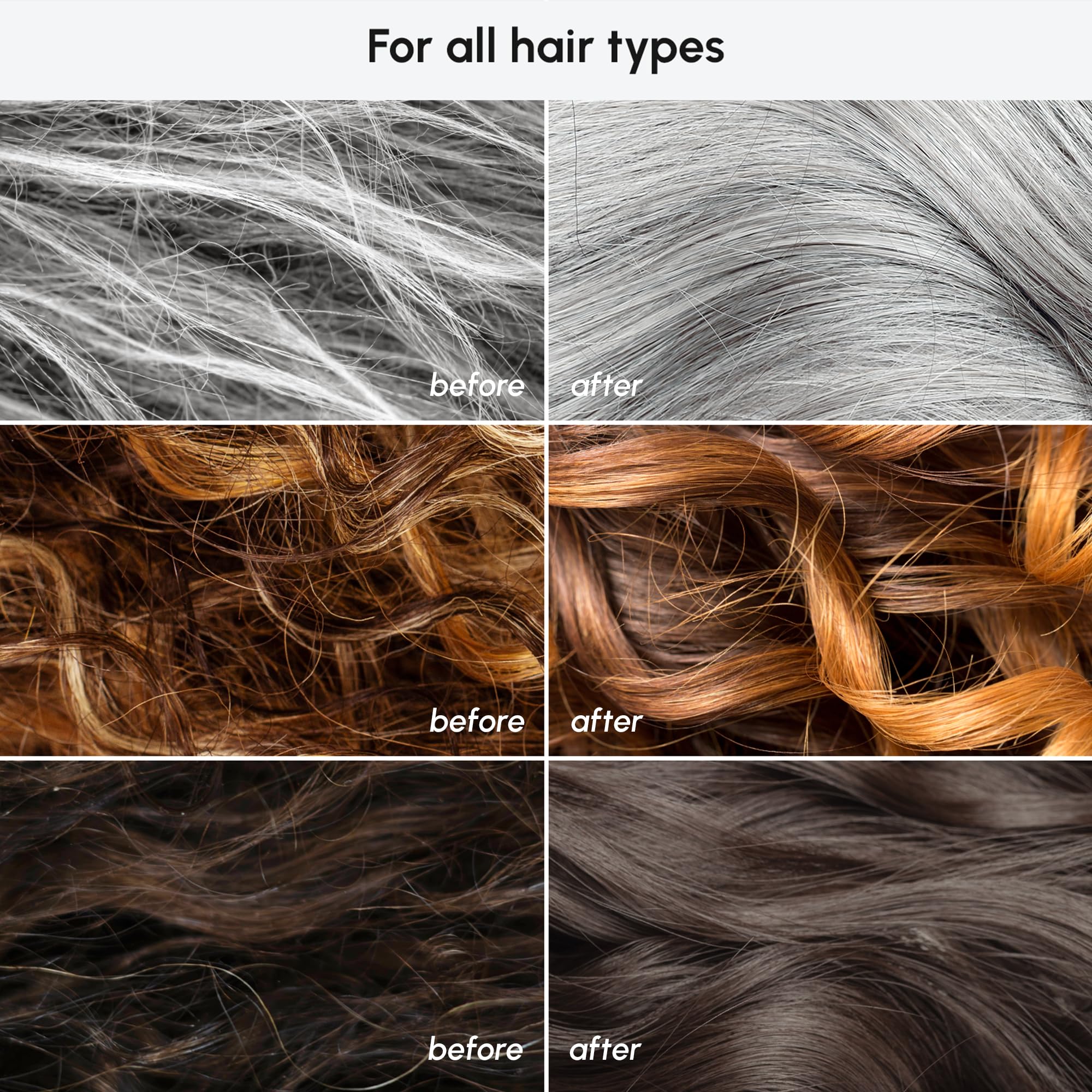 MAREE Aplicación en manos para distribuir el aceite capilar.