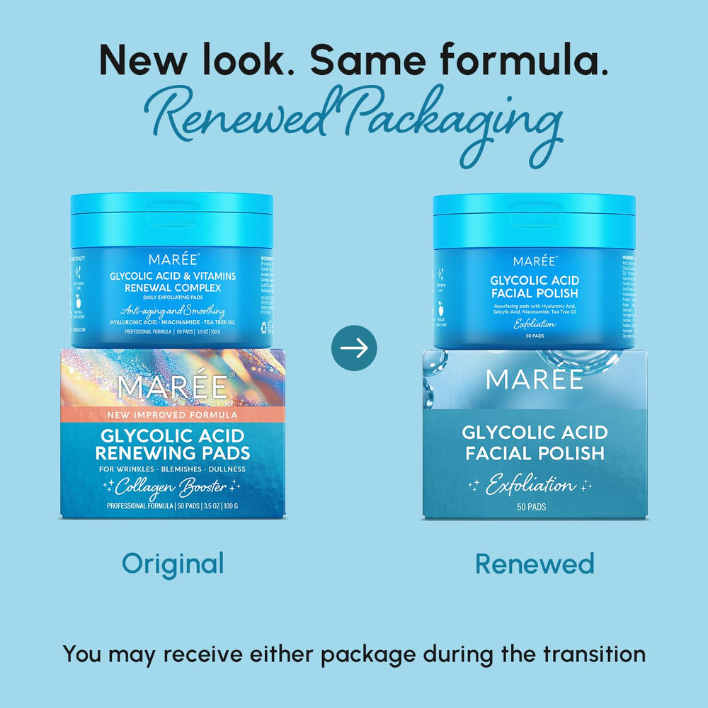 MAREE botella tonico exfoliante facilita limpieza profunda