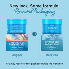 MAREE botella tonico exfoliante facilita limpieza profunda