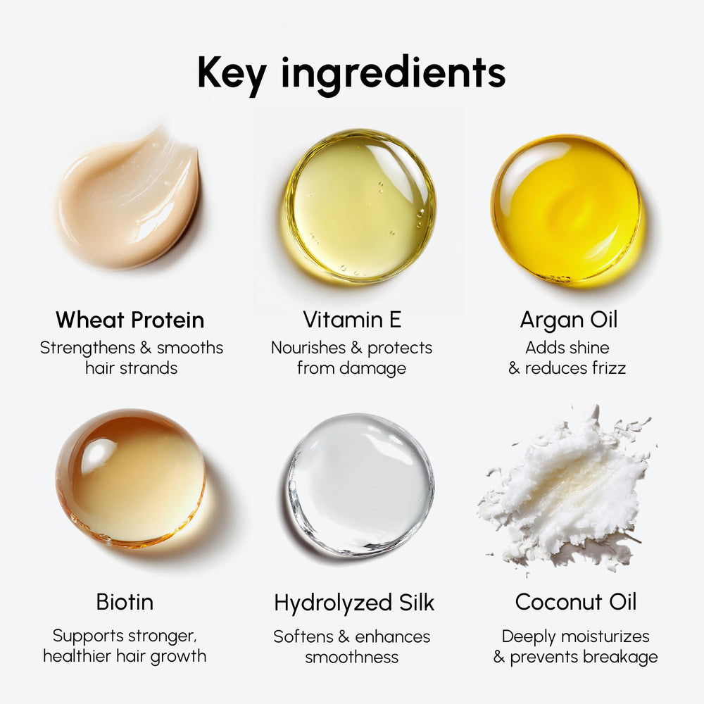 MAREE Brillo saludable al cabello tras uso del aceite.