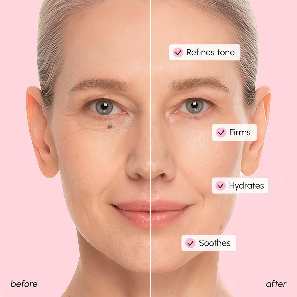 MAREE colágeno retinol tonico discos, envase compacto para llevar en bolso.