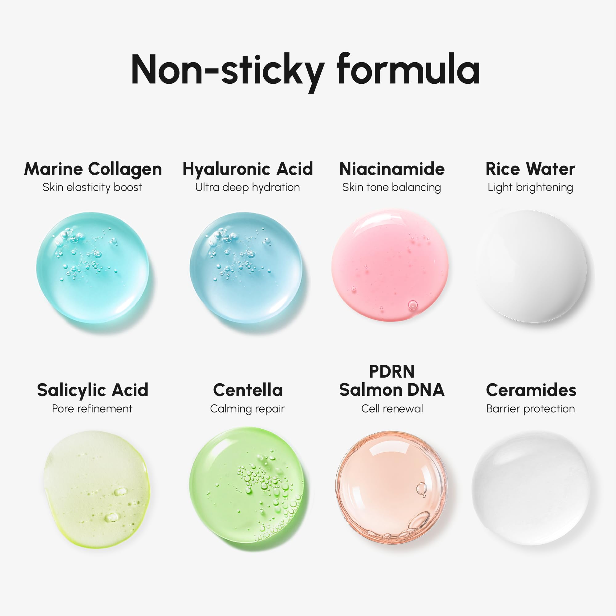 MAREE Collagen glow closeup conveys radiant complexion potential