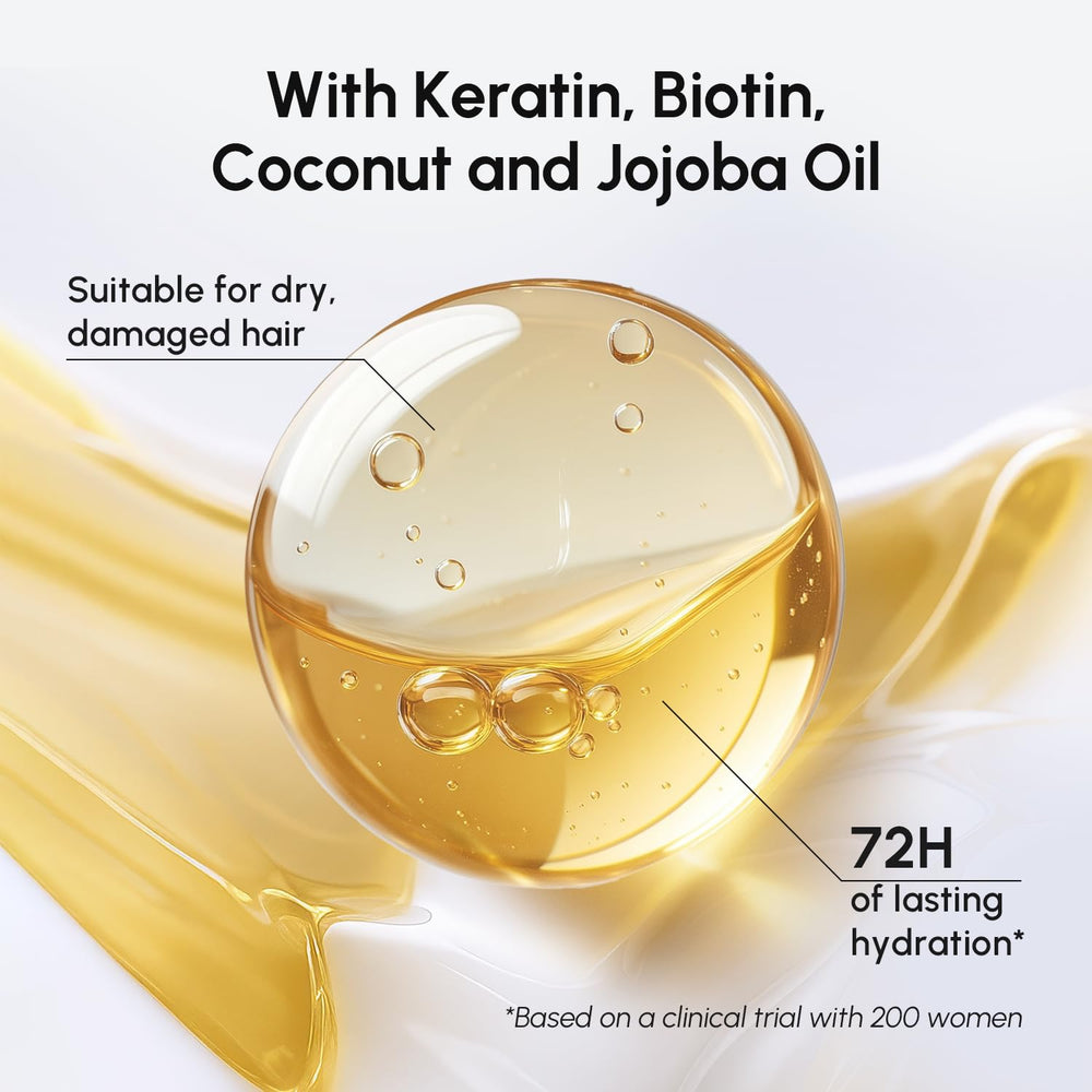 MAREE Conditionneur nourrit des cheveux abîmés pour retrouver souplesse et douceur.