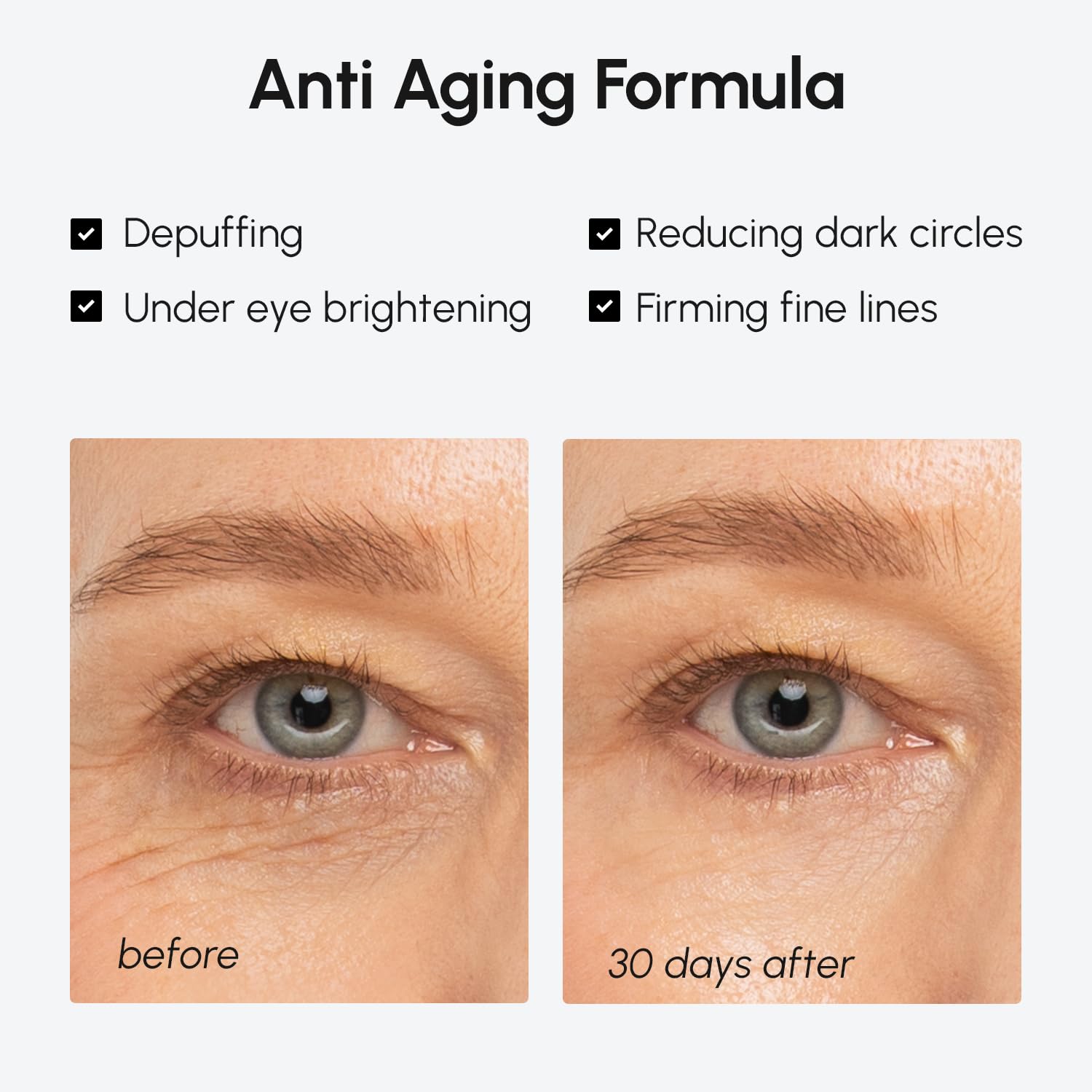 MAREE contorno de ojos aporta brillo y suaviza las ojeras.