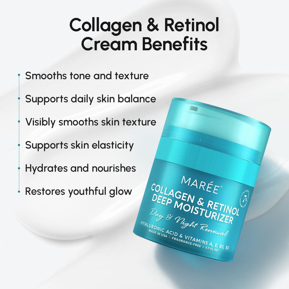 MAREE Crème visage texture crème : application fluide et agréable.