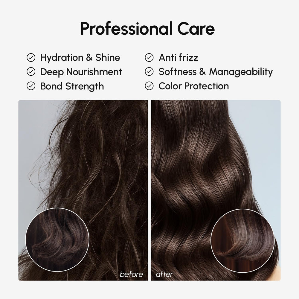MAREE curly hair smoothing demonstrates frizz control and defined curls